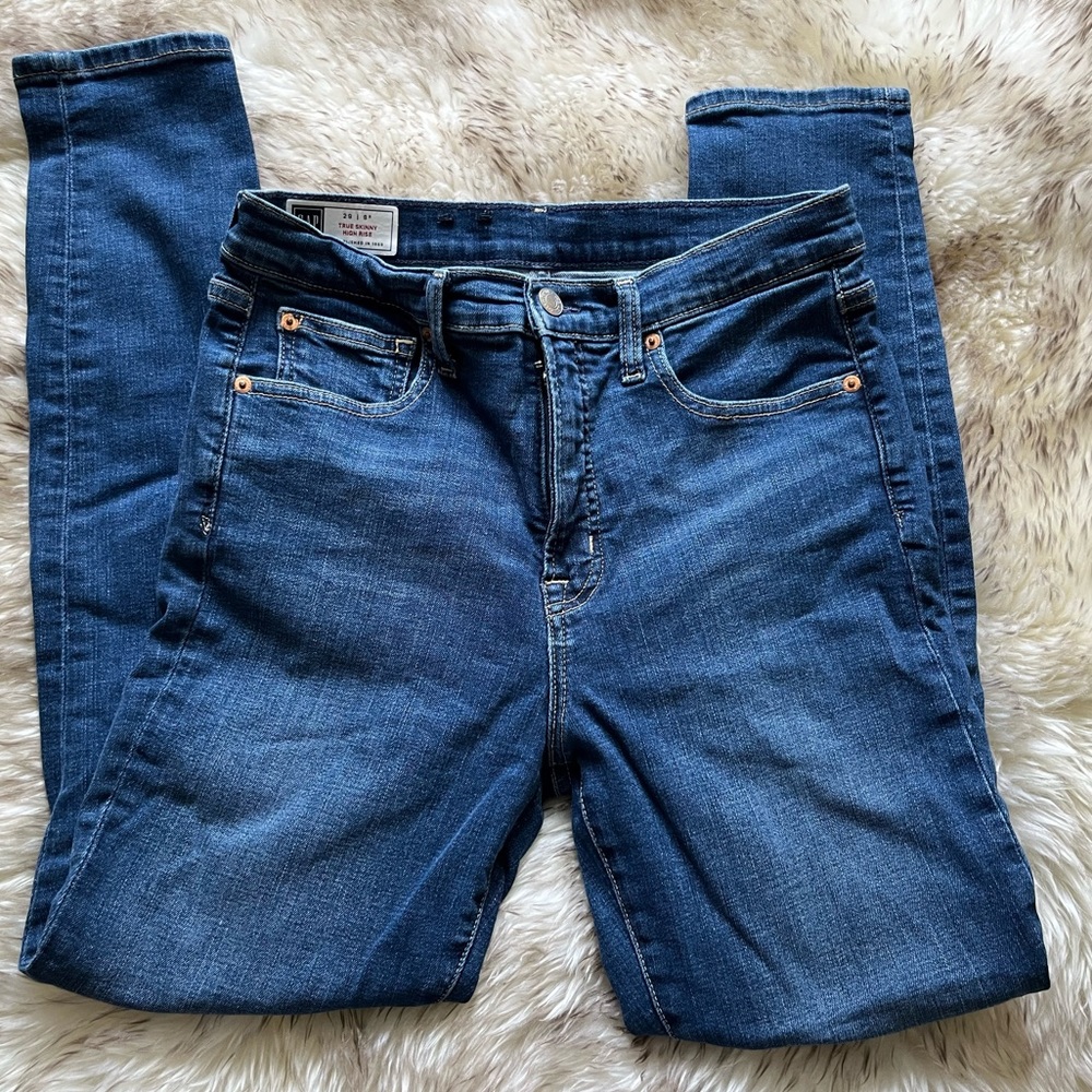 Gap True Skinny High Rise Jeans 29R